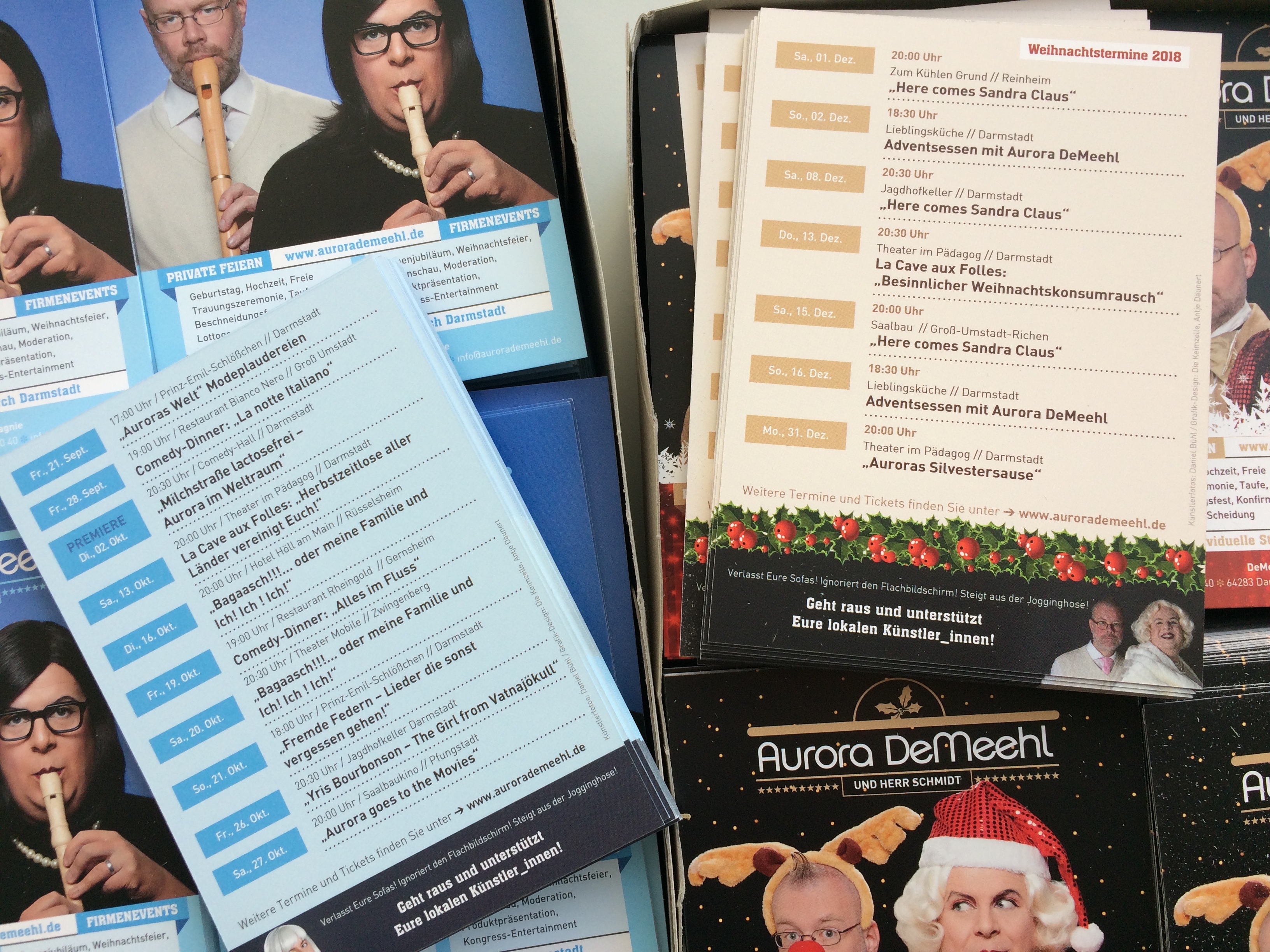 Die Flyer für das 2.Halbjahr sind da!!!!