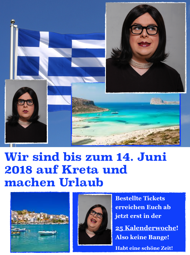 Achtung! Tickets kommen jetzt erst in der 25 Kalenderwoche